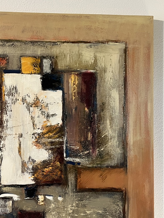 Image 1 of Jef Lenaers abstraktes Gemälde 'whatever'