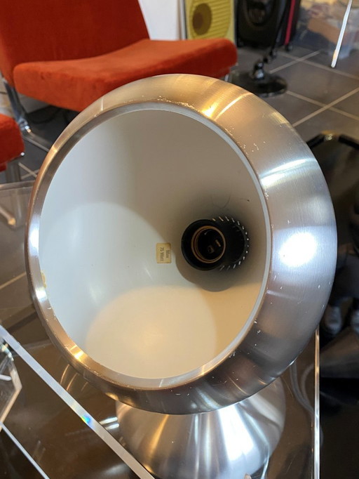 Lamp suspension n2 aluminum alu Johannes Hammerborg Fog & Morup Denmark vintage 1970