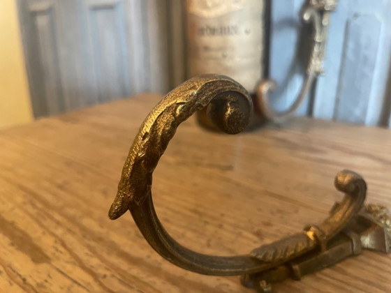 French 19th Century Brass Coat Hooks, Louis Seize Style – Coat racks (photo 5 of 9)