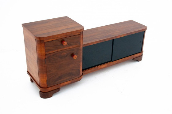 Image 1 of Art Deco chest of drawers, 1950s, Poland.