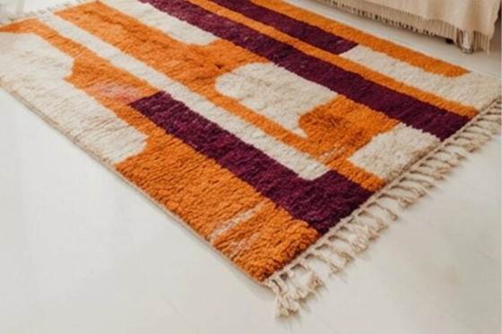 Image 1 of Tapis berbère en laine authentique 200cmx150cm