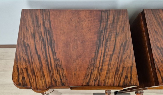 Image 1 of Venetian Noble Art Deco Bedside Tables 1924