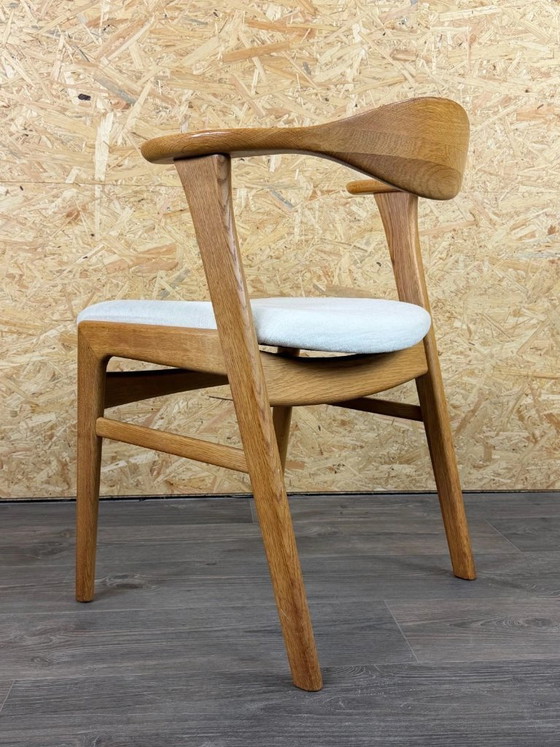 Chaise en Chêne des Années 60 70 Chaise de Salle à Manger Fauteuil d'Erik Kirkegaard Modèle 49 (photo 14 of 18)