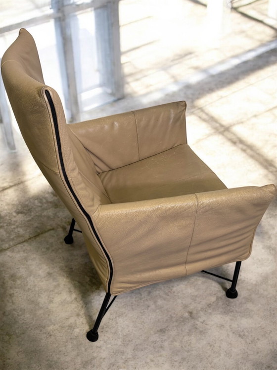 Image 1 of Poltrona Montis Charly in pelle Tobago