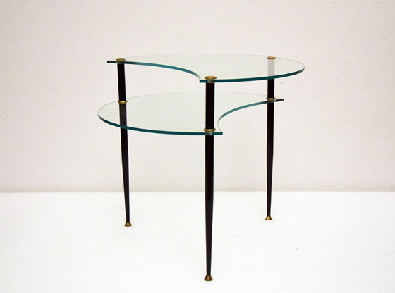 Image 1 of Edoardo Poli asymmetrical coffee table for Vitrex, 196