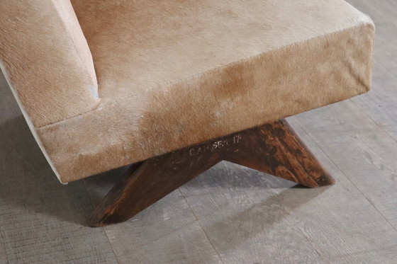 Image 1 of Paar Pierre Jeanneret 'Fireside' stoelen, Modelnr. PJ-SI-36-A