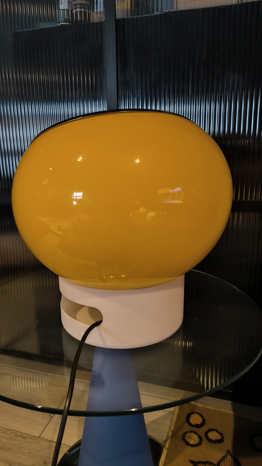 Meblo, Harvey Guzzini "Clan", édition jaune (1970)

