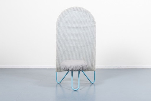 1980’s Rare Italian design high back chair from Bonaldo