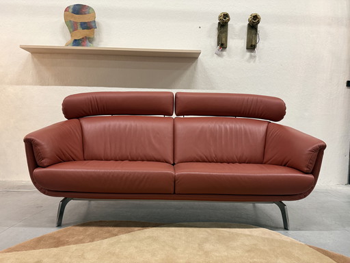 Leolux Ascana Bank 3 Zits Senso Terra 210