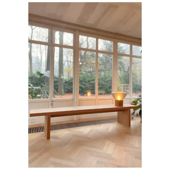 Image 1 of 2x dining bench in oak