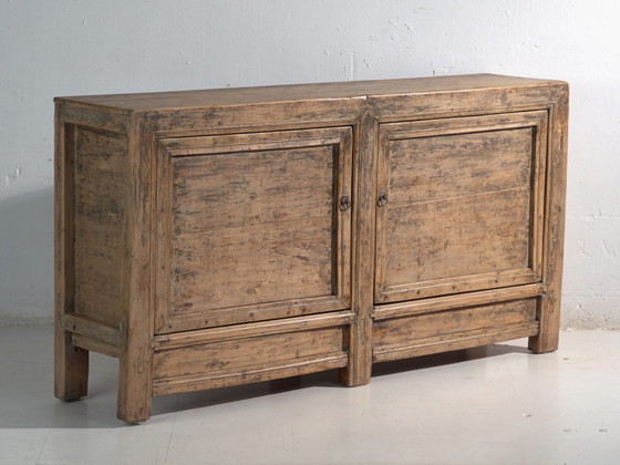 Antique sideboard in pine wood – China, circa 1930 – Iron (photo 8 of 40)
