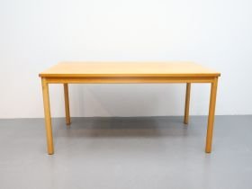 Tavolo da pranzo vintage / legno / rettangolo giallo / Kusch en Co – Kusch & Co, Tavoli da pranzo (photo 2 of 5)