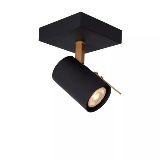 Lucide GRONY Foco de techo – LED Dim-to-Warm – Negro