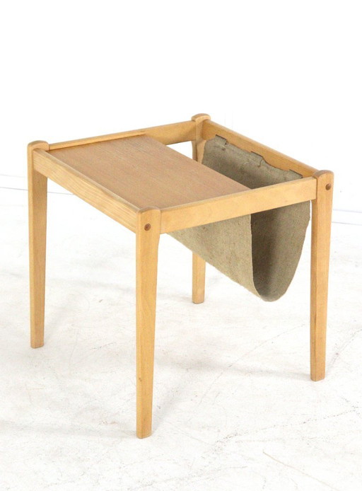 BDRD Furbo portariviste in rovere vintage
