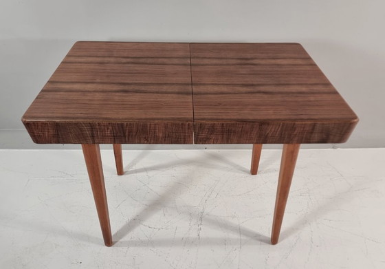 Image 1 of Mesa de comedor Art Déco en nogal, años 60