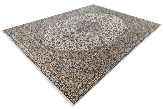 Image 1 of Tappeto persiano Kashan 4,04 x 3,08 Tappeto orientale pregiato n. 1167