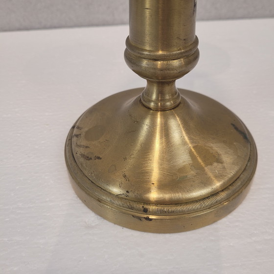 Image 1 of Kerzenständer / Kerzenhalter aus vergoldeter Bronze, 20. Jahrhundert – Frankreich