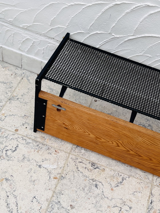 Image 1 of Porte-manteau et chapeau vintage 