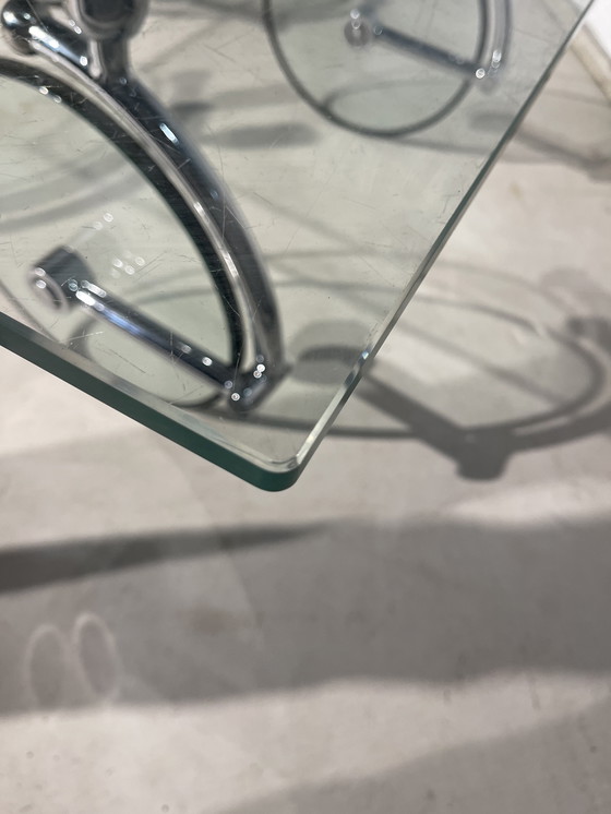 Image 1 of Table basse Fontana Arte "Tour", Gae Aulenti vintage Artdeco