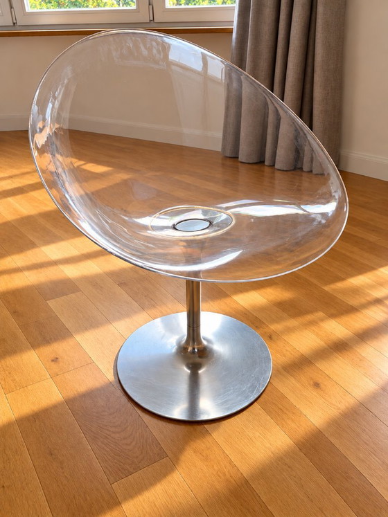 12× Kartell Ero|S| – Philippe Starck – transparent – Design Classic – Swivel chairs, Plastic (photo 4 of 5)