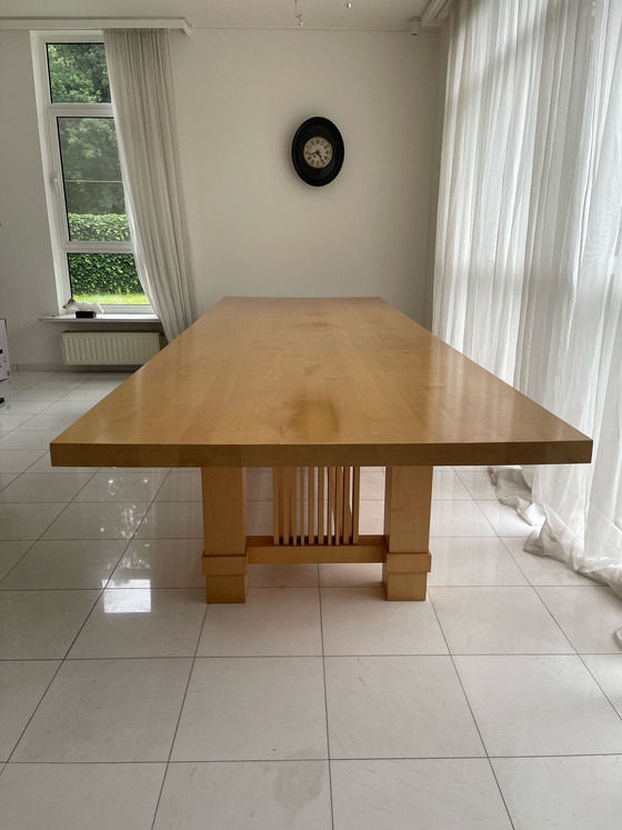 Image 1 of Großer, einzigartiger XXL-Tisch aus Ahornholz, maßgefertigt!