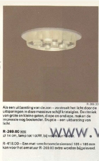 Ensemble de 6 spots encastrés Raak Amsterdam R-269 – Glass, Metal (photo 11 of 14)