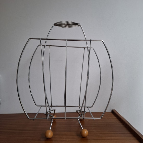 Image 1 of Portariviste in filo d'acciaio sputnik