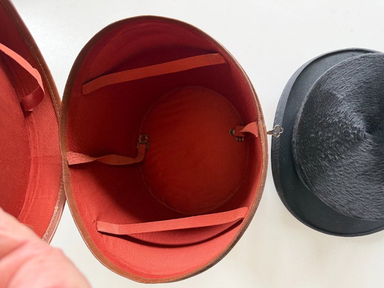 Image 1 of Vintage Burton top hat with original hat box