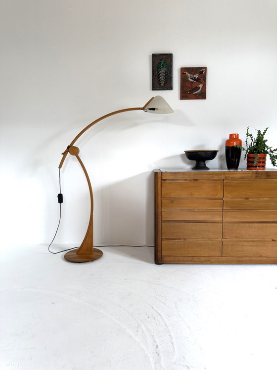 Image 1 of Lampadaire vintage « Pollo », Mario Vivaldi, Domus ‘70