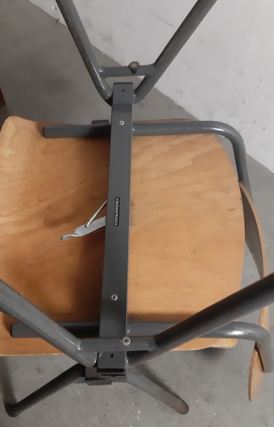 Image 1 of Satz von 8 Riemersma Esszimmerstühle Industrie