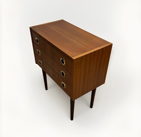 Image 1 of Commode en teck vintage Danish Design des années 1960
