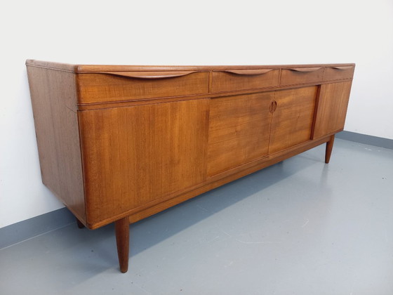 Image 1 of Scandinavian teak sideboard from the 60s by Danish designer Johannes Andersen for Samcom