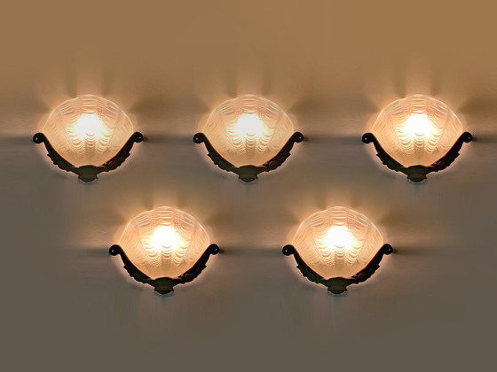 Image 1 of 5x Appliques Art Déco avec coquillages