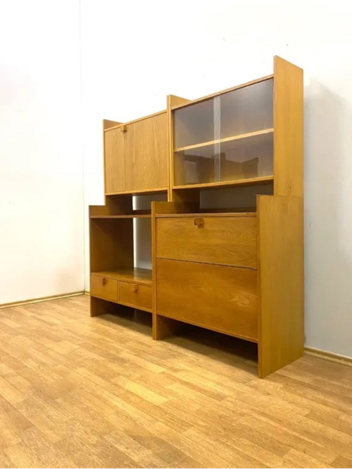 Cassettiera retrò con estensione, anni '60, Cecoslovacchia