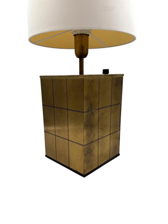 Image 1 of Hollywood Regency Brass Table Lamp Base, Romeo Rega Italy, 1970s