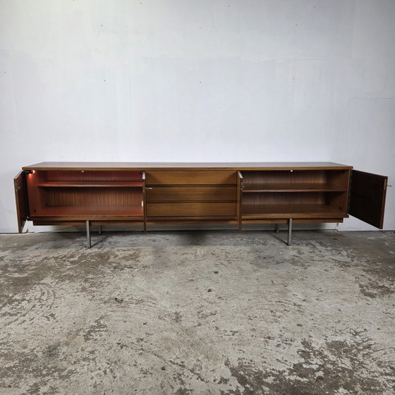 Image 1 of Helmut Magg 280cm length! vintage rosewood sideboard 60s
