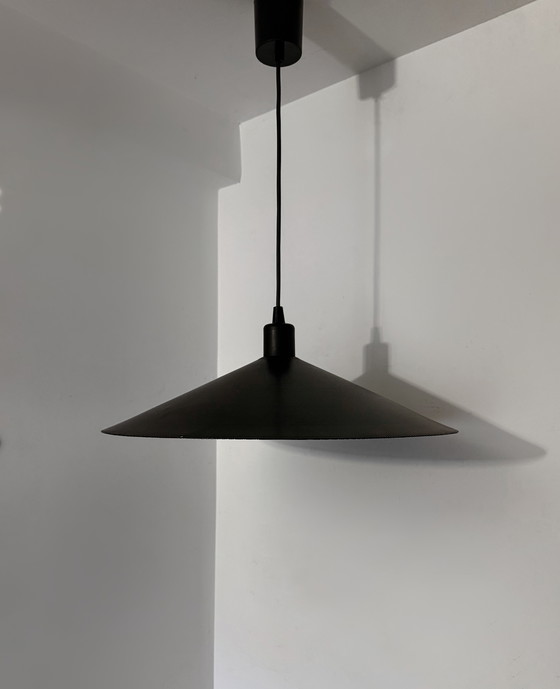 Image 1 of Lámpara colgante de metal microperforado de los años 60