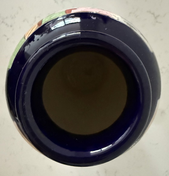 Image 1 of Decorative Japanese pair of vases in Satsuma style – mid 20th century