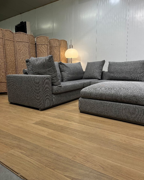 NEW Flexform Groundpiece Grey + WARRANTY, Corner sofas, Other, Modern (photo 7 of 12)