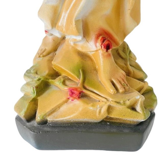 Image 1 of Vintage XL maria statue religious Mary statue