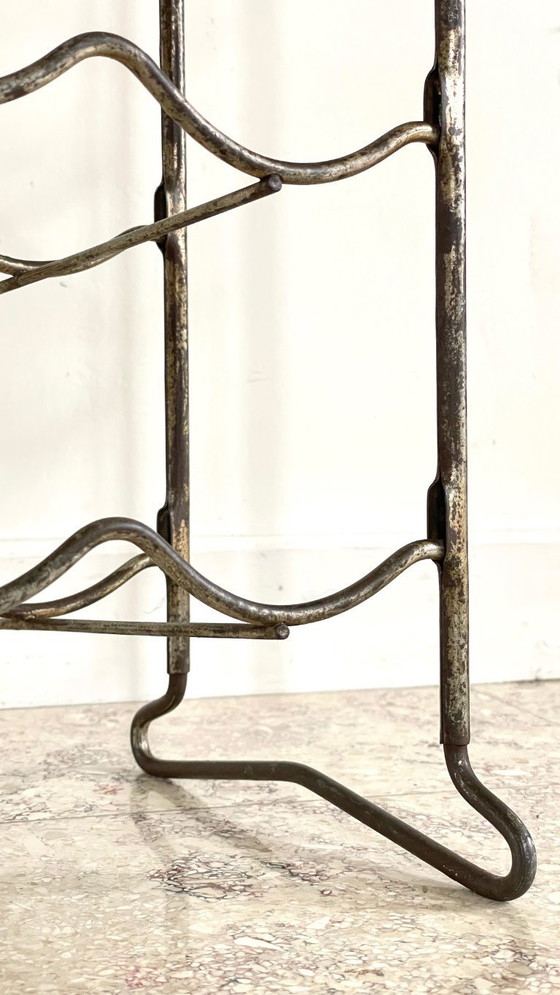 Image 1 of Portabottiglie in acciaio vintage