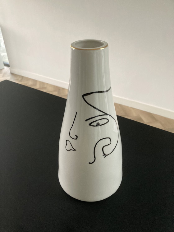 Image 1 of Conjunto de tres jarrones decorativos Palladier