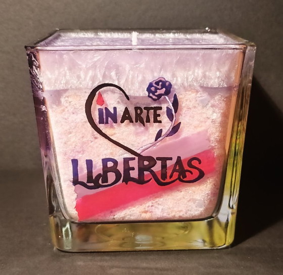 Rosas · Objeto de colección 1/1 Vela funcional pintada a mano - Inspirado en Pierre-Auguste Renoir (photo 6 of 8)