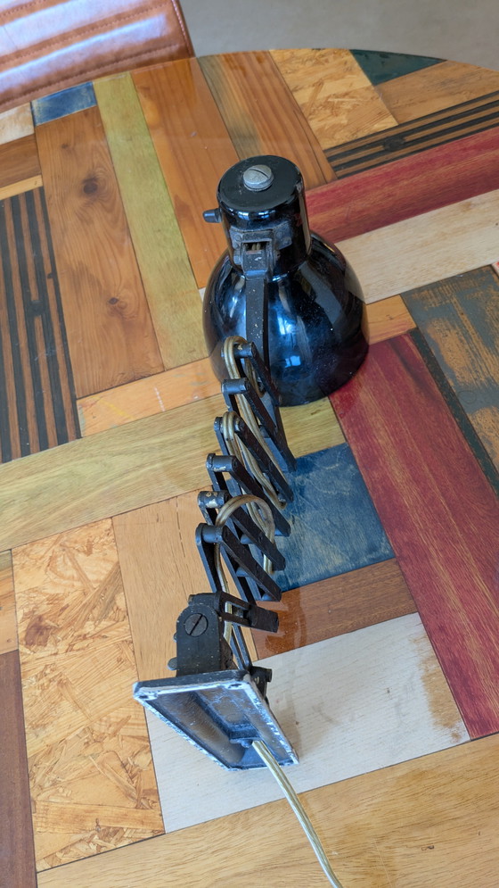 Image 1 of '20s/'30s Bauhaus Scissor Lamp