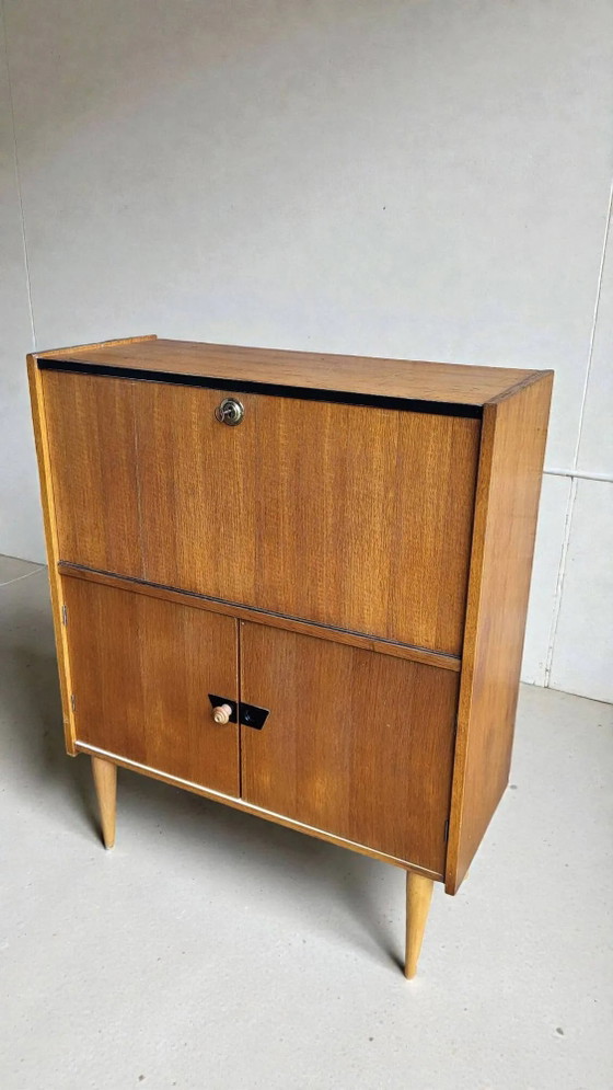 Mobile segretario, anni '50-'60 – Scrivanie, Wood, Mid Century Modern (photo 2 of 12)