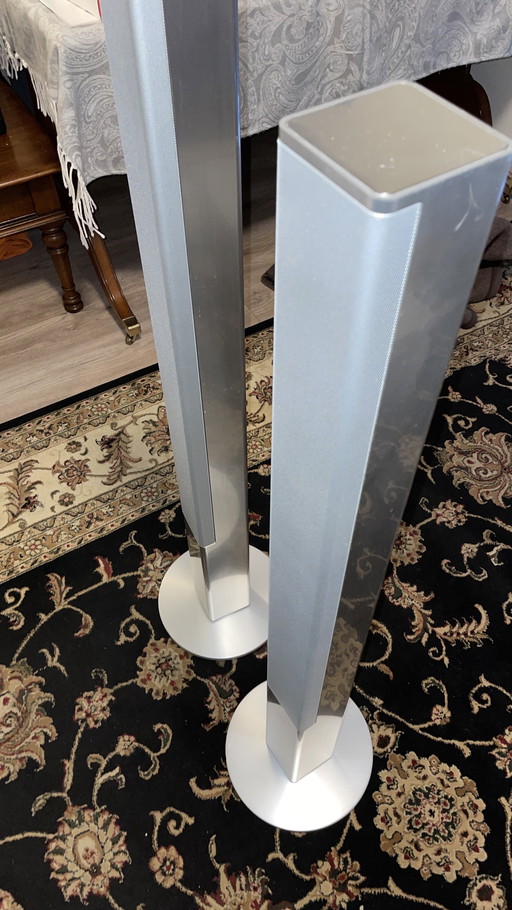 Luxury floor standing Loewe speakers