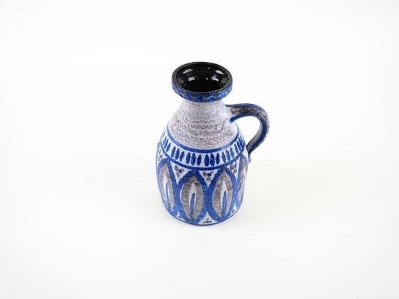 Image 1 of Ceramic vase with a handle, Danish design, 1960s, made in Denmark