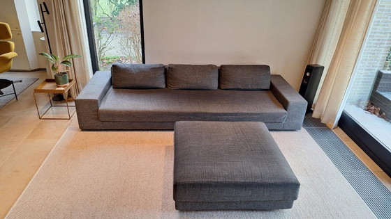 Image 1 of Divano 4 posti e pouf MDF Italia - modello Idea One