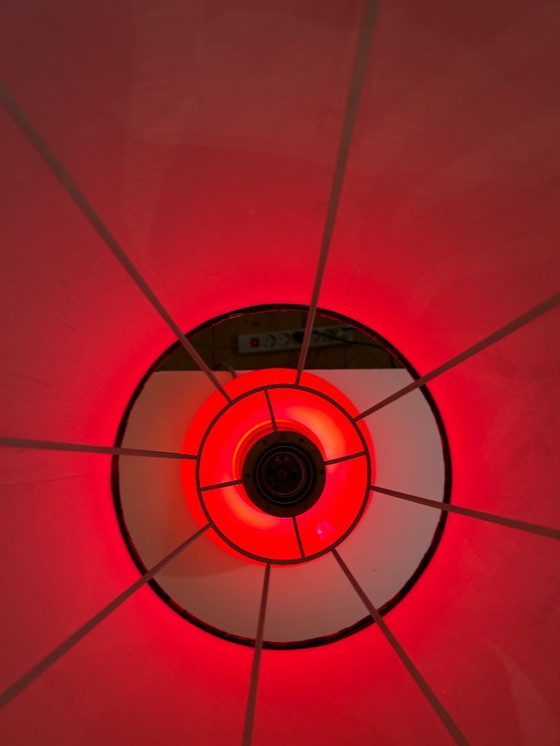 Image 1 of Doria Lighting - Opal glass lamp with internal lighting and modern shade