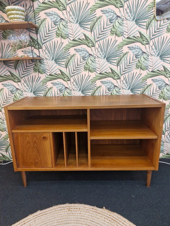 Image 1 of Vintage cabinet / audio furniture Danish design Bornholm 70s